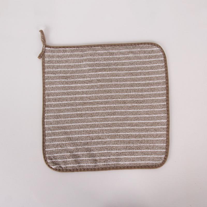 Bamboo Charcoal Dish Cloth - Absorbent, Lint-Free & Easy-Cleaning for Household Use