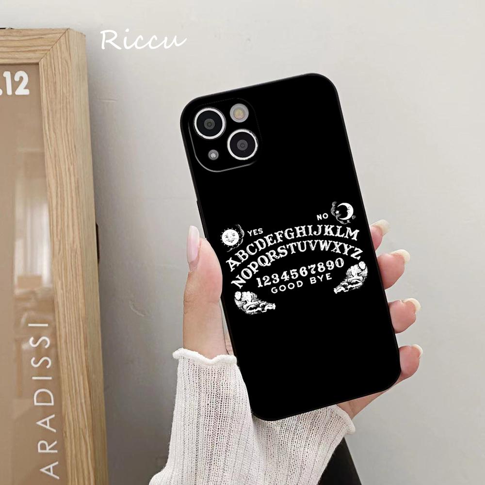 Great BMTH Ouija Board BnW Phone Case for Iphone 14 11 12 Pro 8 7 Plus X Pro MAX 13 MINI XR XS SE 2020 Soft Cartoon Phone Covers