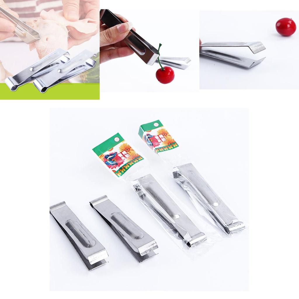 Modern And Simple Stainless Steel Hair Removal Tongs For Chickens Ducks And Fish