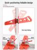 Multi-Functional Gypsum Board Cutter with Folding Handle and Dust-Free Stainless Steel Blade