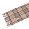 RECLOW RECLOW LAND 100% Cashmere Tartan Check Muffler Brown