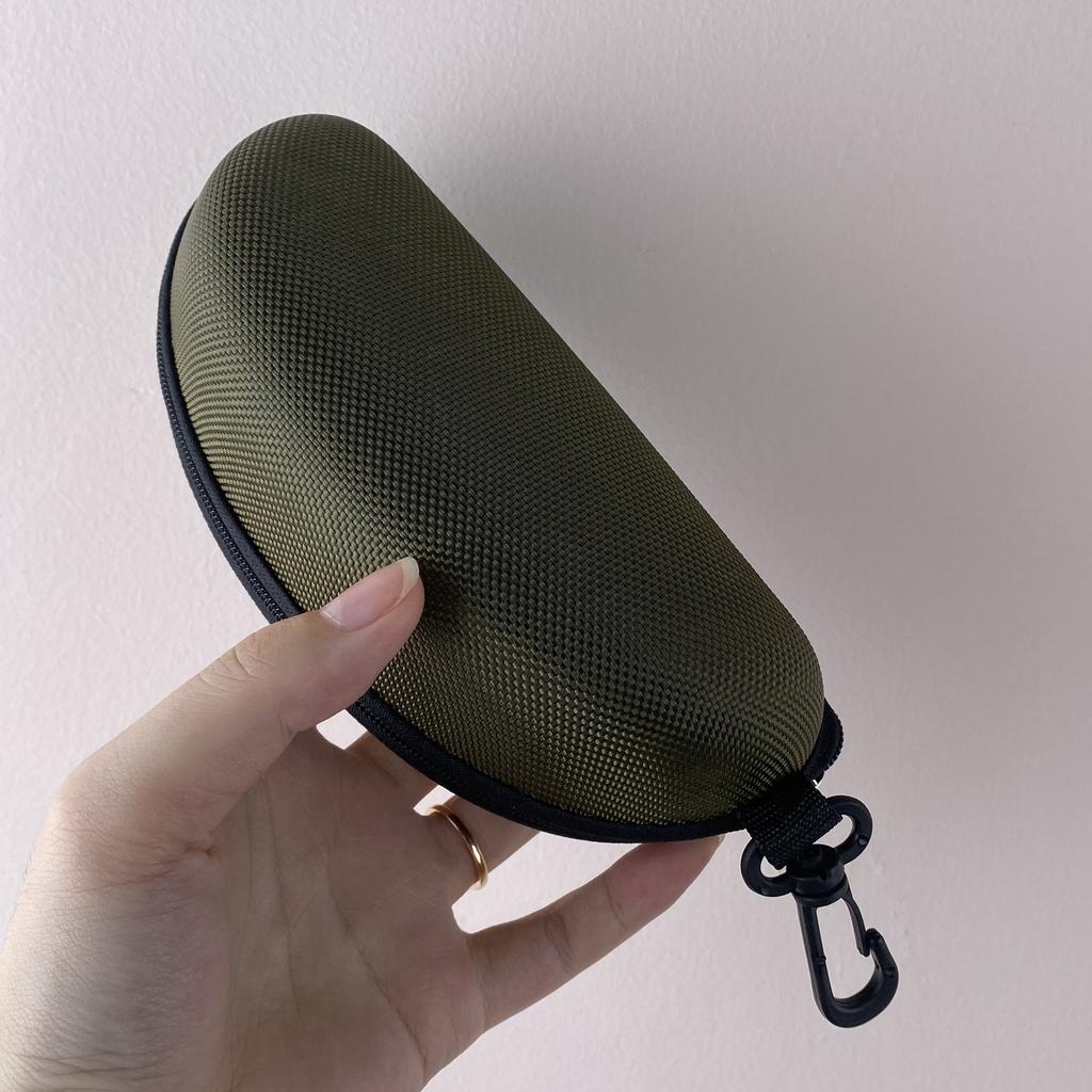 Oxford Cloth Large Eyewear Case Sunglasses Zipper Storage Box Adult Portable Sports Sunglasses Case Backpack Accessories