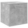 Vinyl Album Box 2 pcs. Concrete Grey 37 x 365 x 38 cm
