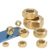 Copper Hex Cap Nut, Sizes: M2 to M30