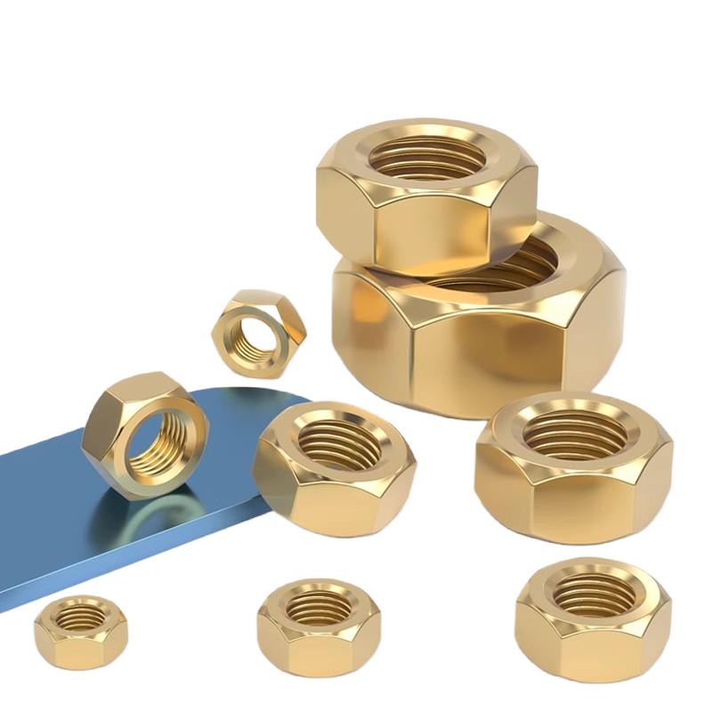 Copper Hex Cap Nut, Sizes: M2 to M30