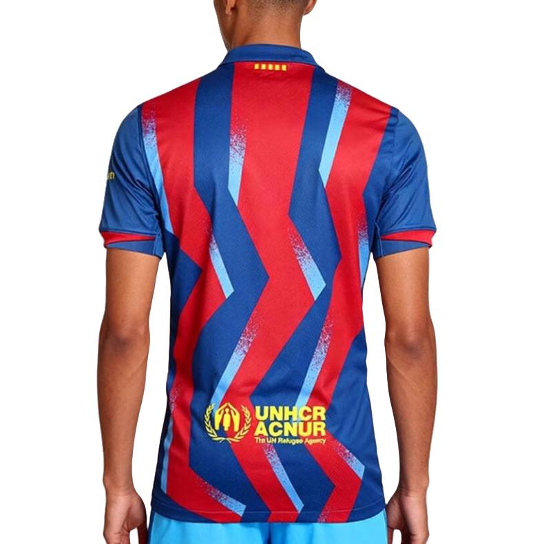 Nike Fan Edition 25/26 Season Barcelona Third Away Comfortable Letter Short Sleeve Football Shirt Men Shirts FZ1304-432
