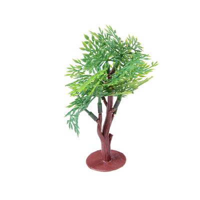 Vivid 9Cm Green Tree Model Railway Park Ho Scale Layout Scenery Dollhouse Decor
