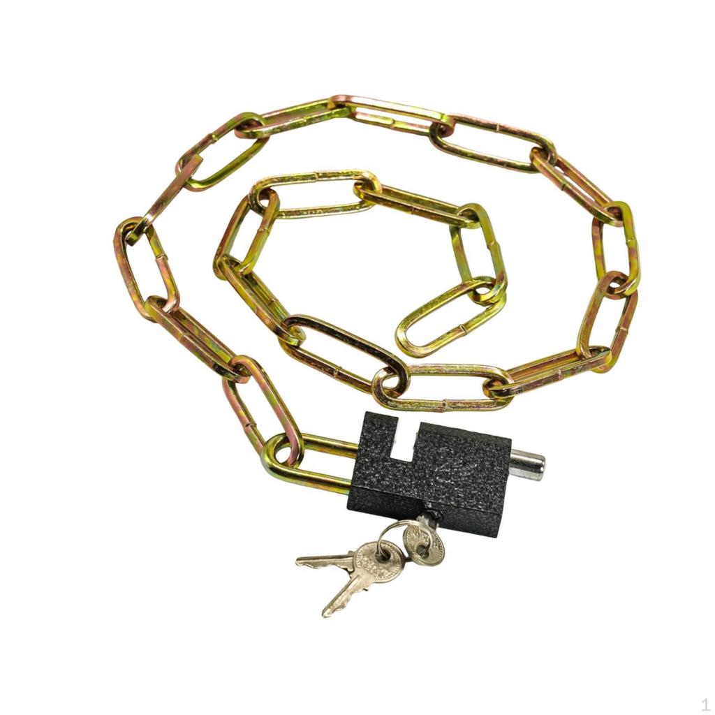 Bike Chain Lock Thickened Door Chains Multifunction Security for Doors