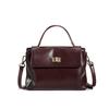 First Layer Cowhide Messenger Bag Women's New Leather Women's Bag Shoulder Bag Versatile Commuter Handbag