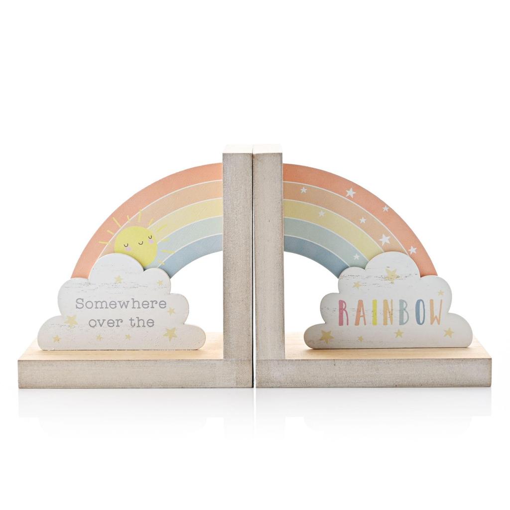 Petit Cheri Rainbow Bookends Somewhere Over the Rainbow