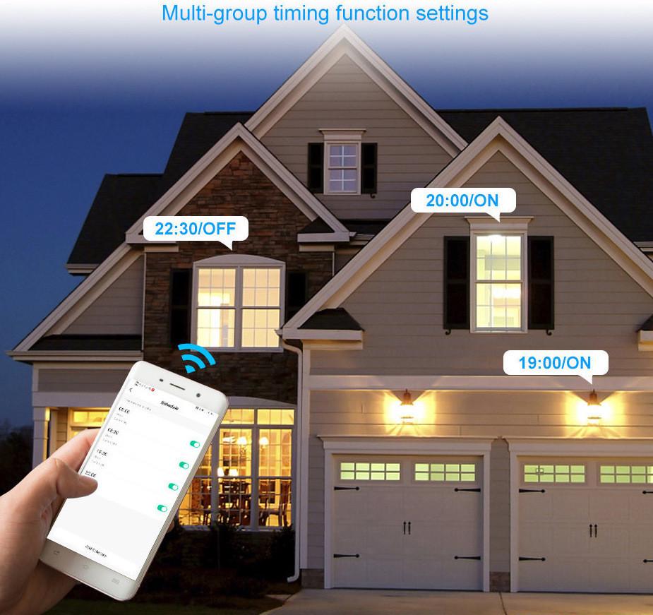 Tuya Smart WiFi Dimmer Switch with Voice Control and 2-Way Mini Dimming Module