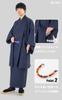 Kimono for Japanese clothing cotton navy [Aiai] men, 3-piece set, ensemble, tsumugi, men's kimono, men's kimono, M,