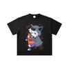 260 GSM Double Yarn 32 Count 100% Cotton HXH V10 Killua Halloween Print Unisex Heavy Cotton T Shirt