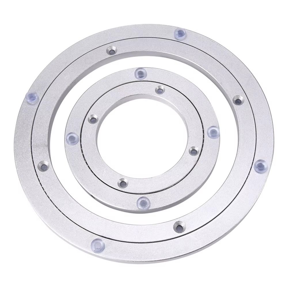 Quiet Aluminum Table Turntable Rust Resistant DIY Rotating Platform  Kitchen
