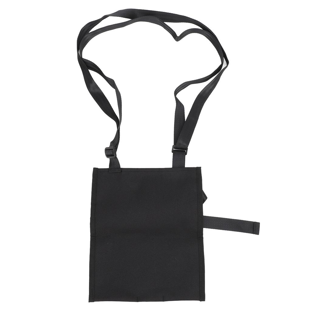 Urine Drainage Bag Holder with Adjustable Strap Quick Release Button Portable Urine Bag Cover Black
