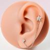 Steel Piercing Earring Zircon Helix Piercing Fashion Tragus Piercing  Gift