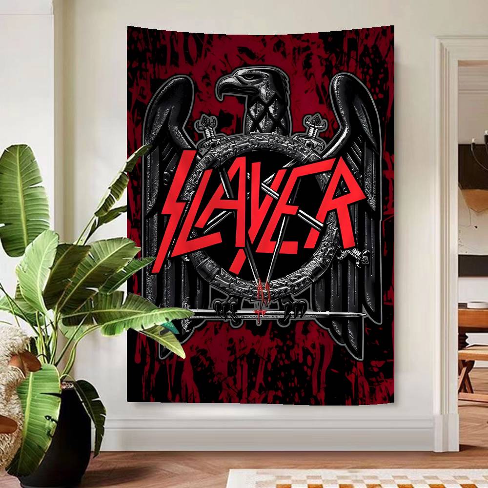 Slayer Heavy Metal Rock Band Άλμπουμ Ταπετσαρία Εκτύπωση Τέχνης Επιστημονικής Φαντασίας Δωμάτιο Διακόσμηση Σπιτιού Διακόσμηση Σπιτιού