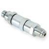 Fuel Check Valve Regulator 23535129 For Detroit Diesel Series 60 14.0L Engine M14x1.5 Male X 5/8-18 Pipe