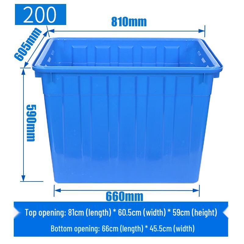 Lilang Heavy-Duty Plastic Storage & Turnover Box