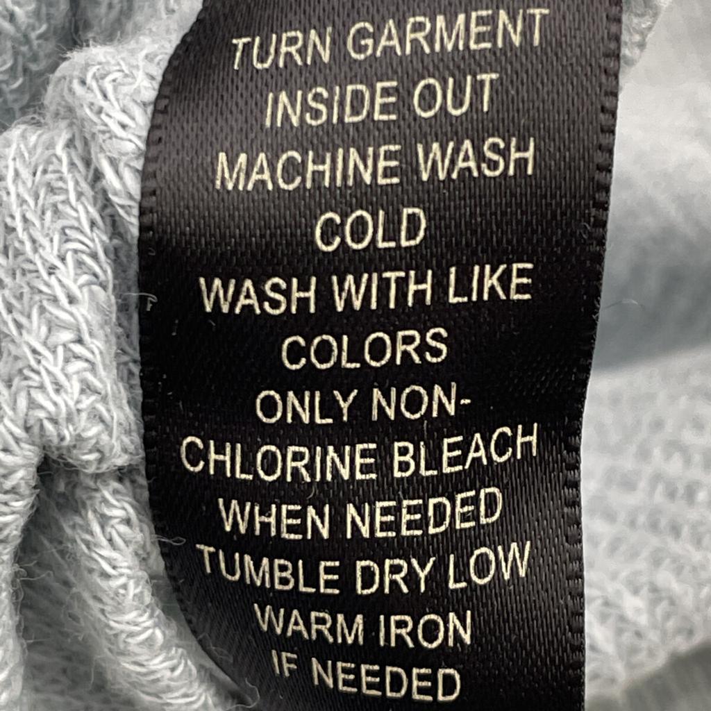 RRL Blue Cotton Thermal Long Sleeve T-shirt Tops M blueUsed