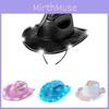 Lighted Cowboy Fun Hat Fixed Shape Halloween Christmas Party Gatherings Supplies