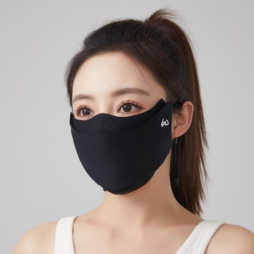 Hanging Ear Summer Face Mask Compartment-style Sun Protection Mask Gifts Sports Mask