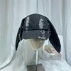 Distressed Baseball Hat with Rabbit Ears Sunproof Visor Hat for Spring Camping Adult Outdoor Breathable Cycling Hat