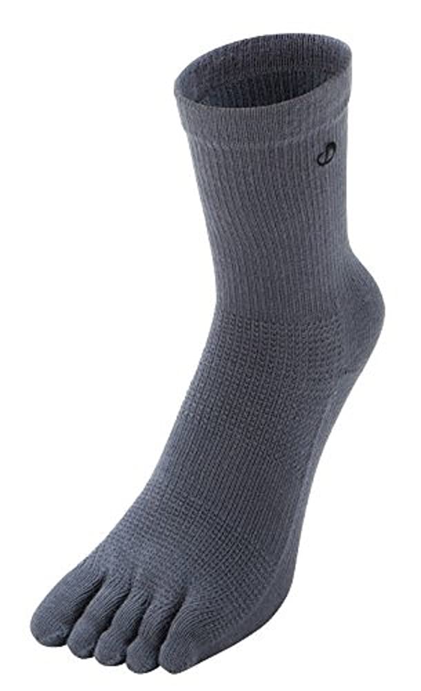 Phiten Ashioh (Socks) Business, Charcoal Gray, Sizes 25-27cm