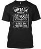 Made In 1958 Birthday Gift Idea Vintage Limited T-Shirt Made In USA S To 5XL Unisex T-Shirt