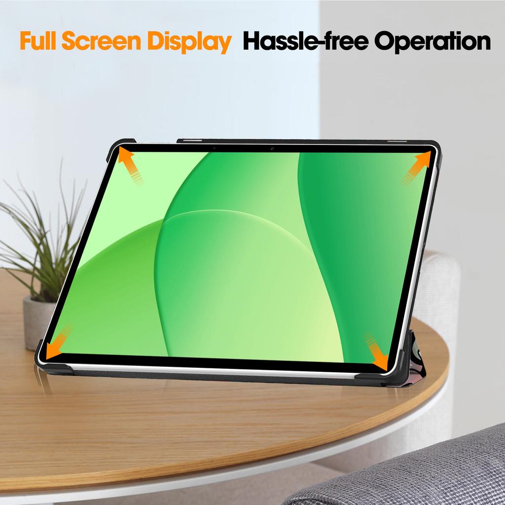 For Oppo Pad SE/OnePlus Pad Lite Case Pattern Print Leather Stand Tablet Cover