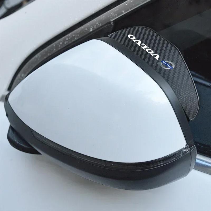 AABBM1 Auto Logo Rückspiegel Regenblende Aufkleber Zubehör für Volvo XC90 XC60 V50 S60 V70 V60 V40 S90 olestar AWD XC40 S80 T6 V