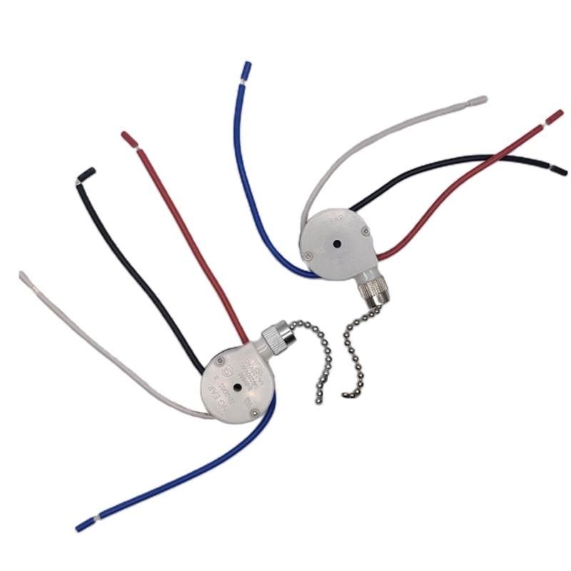 Interruttori per Ventilatore da Soffitto Aggiornati ZE-208s 3 Velocità 4 Fili Interruttori Luce Ventilatore Sostituire