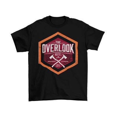 Overlook Hotel The Shining T-Shirt Unisex Cotone Taglie Halloween Stephen King