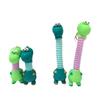 Silicone Retractable Neck Dinosaur Keychain Retractable Dinosaur Keyring  Children Gifts