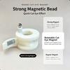 Upgrading Fully Automatic Spinning Cat Eye Magnet Strong Magnetism for Glass Bead Wide Light Effect Attraction Nail Art Magnets