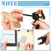 52pcs Precision Support Card Flattening Kit Clear Acrylic Rounds Card Care Tool  TCG Collectors