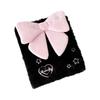Plush Photocard Collection Book 3D Bowknot Photocard Binder  For Kpop Idol Photocards