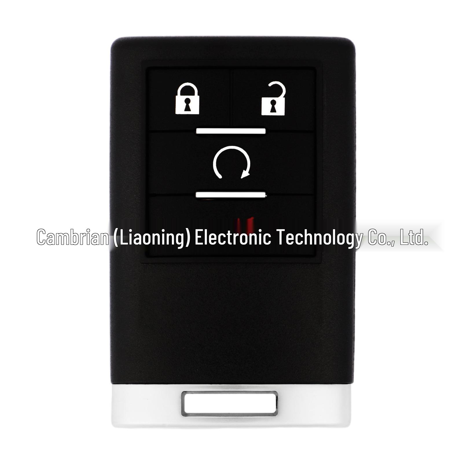 

4-Button Remote Control for Cadillac Escalade and Escalade EXT Key (OUC6000066) 5.4*4.2*1.4 cm чёрный