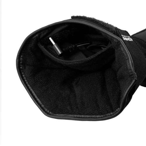 Komine EK-217 Protect Electric Heat Gloves for Motorcycles Black L