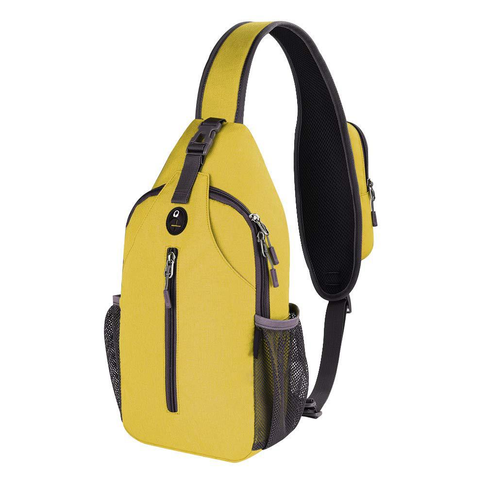 Men'S Outdoor Breast Bag Fashion Men'S Shoulder Bag Trendy Casual Outdoor Bag Wear-Resistant Scratch-Proof Waterproof Breast Bag