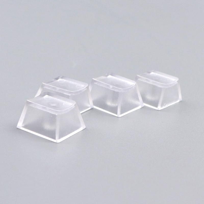 10Pcs Transparents PC Original Height Keycaps Mechanical Keyboards Keycaps Matte Frosteds Keycaps For Game Lovers