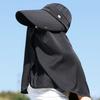 Wide Brim Mountaineering Hat UV Anti Women Sun Hat Casual Shawl Fisherman Hat  Summer