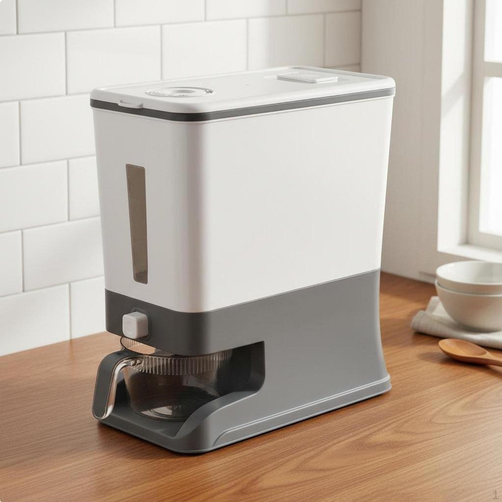 Rice Dispenser Large Capacity Automatic Grain WaterResistantResistant PressType
