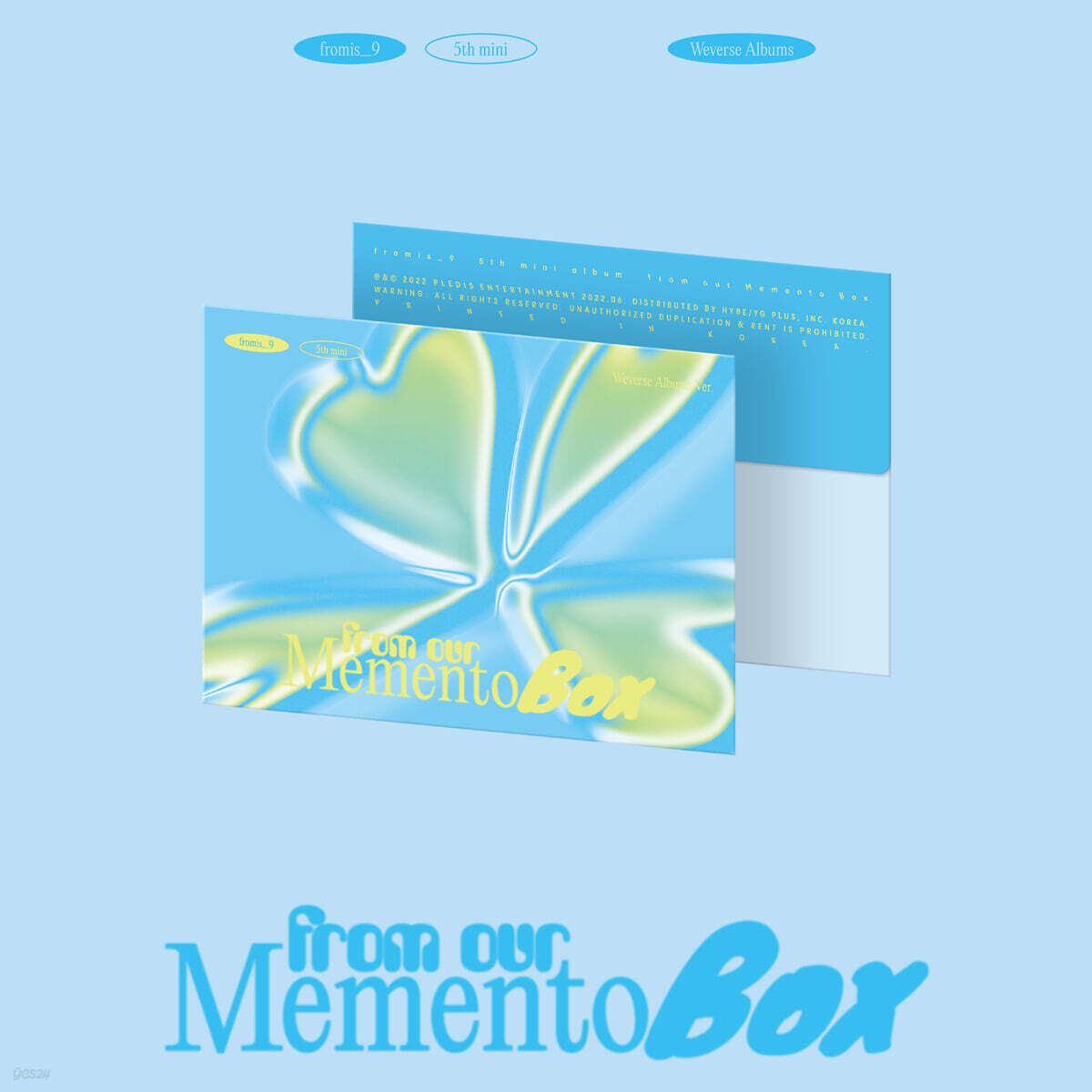 

fromis_9 - 5th Mini Album: from our Memento Box [Weverse Albums ver.] [Randomly Sent Out of 9 QR Cards]