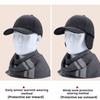 Big Size Autumn Winter Baseball Cap Middle Aged And Elderly Warm And Ear Protecting Cotton Hats Cold Proof And Thickened Hats