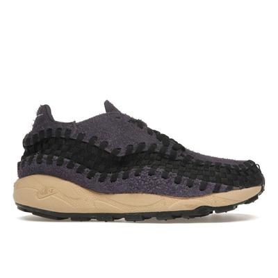 Air Footscape Woven Dark Raisin Black Women's Casual Shoes FZ2615-500