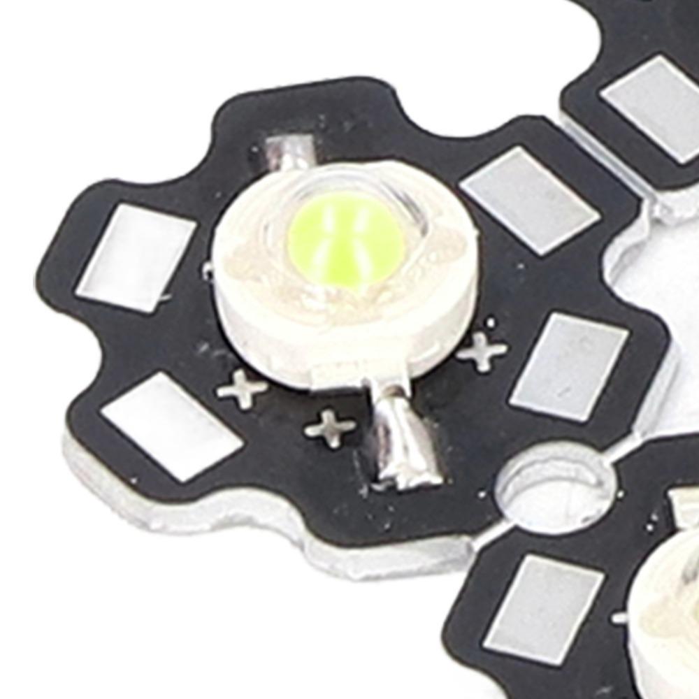 20PCS Pure White LED Lamp Bead 3-5W High Power LED Durable Integrated Chip Light Source  Floodlight