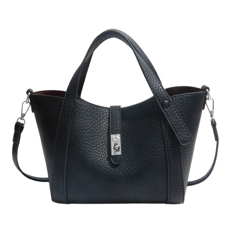 PU-Tragetasche Damen Mode Mini-Umhängetasche Lässig Tägliche Nutzung Crossbody-Handtasche mit Metallschnalle