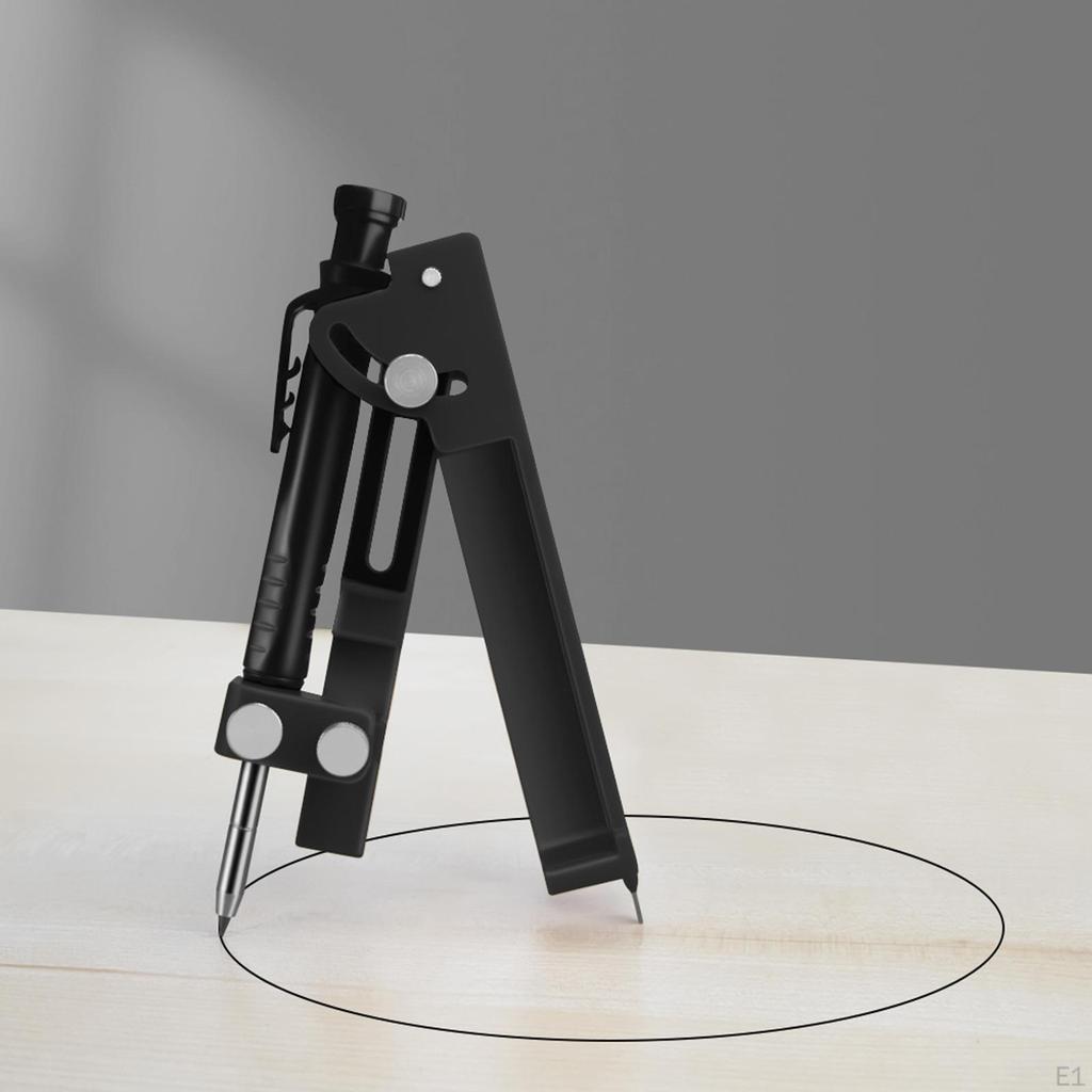 Çok Fonksiyonlu Çizme Aleti Ayarlanabilir Kilitlemeli Kurşun Kalem Çizici Derin Delik ile Ölçüm