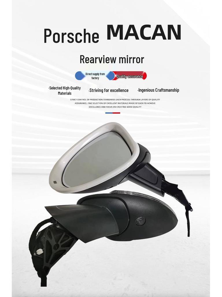 Porsche MACAN Rearview Mirror Assembly: Exterior Reflector and Outdoor Mirror